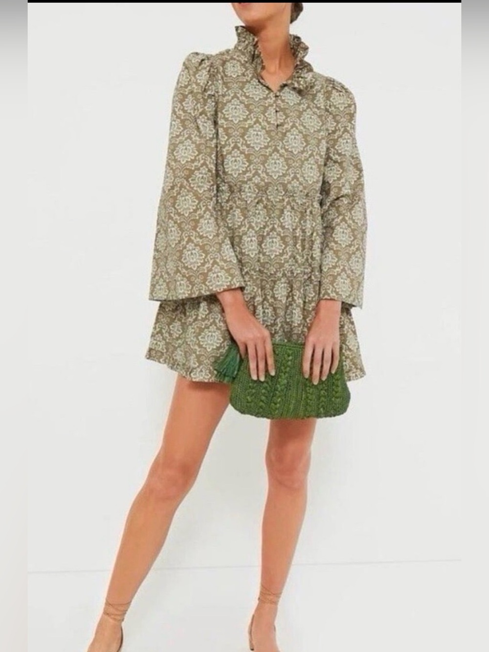 Hyacinth House Moss Printed Russell Mini Olive Dress
Tuckernuck NWT medium